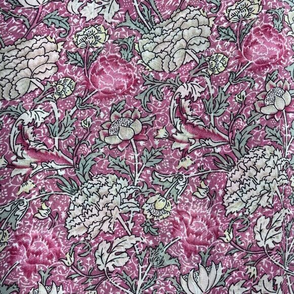 Anthropologie Andersen & Lauth Kimono Women OS Pink Floral Boho Fairy Coquette - Picture 12 of 13